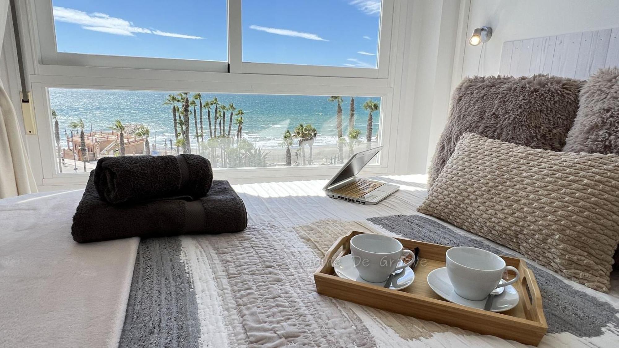 Love Nest By The Sea Wake Up With Ocean Views In Every Room Ruselo R408 Torrox Exteriör bild